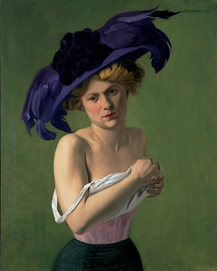 Il cappello viola, 1907